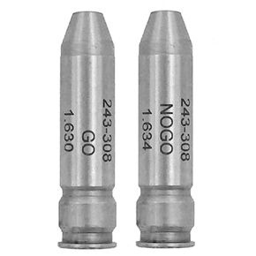 308 Winchester Headspace Gauge Set GO and NO-GO