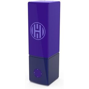 Halo RapidPack 5000AC Wall Charger Power Bank | Portable Charger, Built in AC Plug, USB & USB-C Fast Charging for Multiple Devices, Compact Design, TSA Air Travel Approved — Aqua