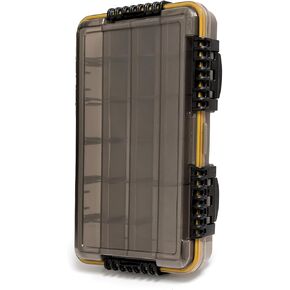 Deluxe Fishing Tackle Box, Waterproof 1000 and 1100 Tackle Trays, Organizer with Removable Dividers, Sealed Lure Box and Terminal Tackle Storage Box (1000 (1pack))