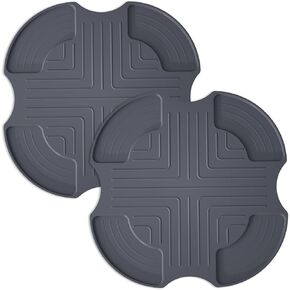 Air Fryer Trivets Silicone for Ninja Crispi, Heat-Resistant Hot Pads Potholders for Ninja Crispi Airfryer Accessories, Dishwasher-Safe Kitchen Holder