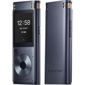 Voice Recorder with Playback,AI Voice Recorder with Transcription to Text,Noise Reduction,AI Transcribe,No Subscription,Local Storage,Audio Recorder for Lectures,Conference,Interview