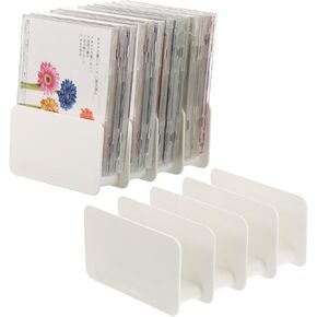 Rainmae 2 PCS حامل قرص مضغوط ، DVD/CD شاشة الرف ومربع تخزين الأقراص المضغوطة السجل تخزين الحامل الذي يصل إلى 12 حالة قياسية من الأقراص المضغوطة ، حامل حالة تخزين الأقراص المضغوطة لرف رف غرفة المسرح ، أبيض