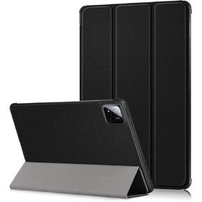 Case Compatible with Xiaomi pad 7/7 pro 11.2 inch 2024 Cover,Slim Stand Back Shell Protective Smart Cover with Auto Wake/Sleep Function,Rose Gold