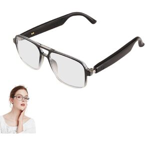Smart Glasses for Women Men, Anti-Blue Light UV Protection, Smart Audio Eyewear for Gaming Meeting
