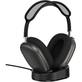 Headphone Charging Stand for AirPods Max,Support Sleep Mode,Magnetic Stand,Protable Desktop Headset Holder,Headset Stand, Charging Base for Headphones,Designed for AirPods Max 2/1(Black)