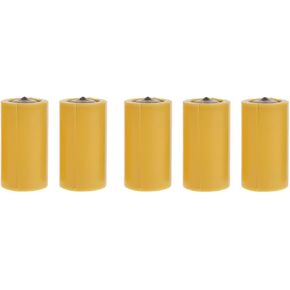 5Pcs LR14 C Fake Battery Placeholder Replacement Dummy Battery Housing Case Skin Conductor Detachable for Power