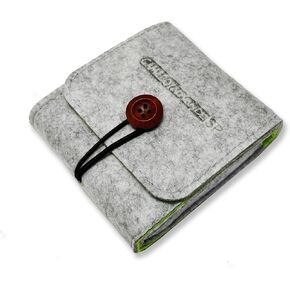 Gray Love Soft Careing Case for Nintendo Game Boy Advance SP - Case Portable Travel ، حقيبة واقية للحصول على وحدة تحكم اللعبة الرجعية المحمولة