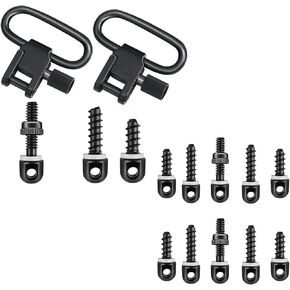 Anovo Two Point Traditional Sling Attachments Mounts with Sling Swivel Studs