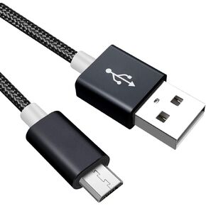 Replacement PS4 Controller Charging Cable Sync Cord, Play and Charger Cable Compatible for PS 4/ DualShock 4/ PS4 Slim/ PS4 Pro/Xbox One/One S/Xbox One Elite/Xbox One X Controllers (3.3ft)(BLACK)