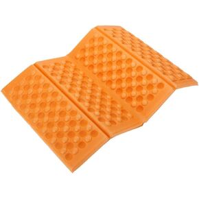 Orange Foldable Portable Outdoor Camping Hiking Picnic Waterproof Foam Cushion Pad Foam Sleeping Mats for Camping, Sleeping Bags and Camp Bedding