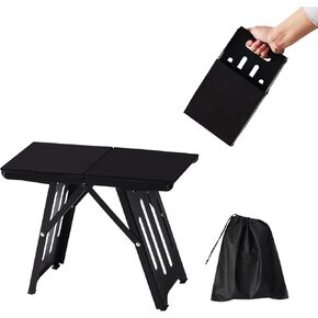 Foldable outdoor camping stool,portable folding stool,suitable for long queues and subway rides,can be used as a folding step stool, with a load-bearing capacity of 440lb,and comes with a storage bag.