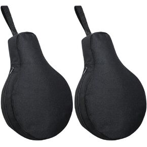 Hemoton 2 pcs Cast Iron Skillet Heavy Duty Chef Bag Multipurpose Cooking Utensils Organizer Camping