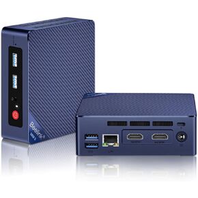 Beelink S12 Pro,Intel 12th Gen Alder Lake- N100(up to 3.4GHz),Mini PC 16GB DDR4 RAM 500GB PCIe SSD,Mini Computer Support 4K Dual Display,WiFi 6/BT5.2/USB3.2/Gigabit Ethernet,Auto Power On