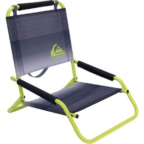 Quiksilver Low Beach Chair – Lightweight Folding Chair with Adjustable Recline – Portable and Durable Chairs for Beach, Camping, or Outdoor Events