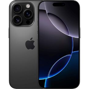 Apple iPhone 16 Pro Max, US Version, 256GB, Black Titanium - Unlocked (Renewed)