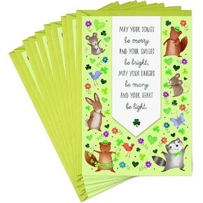 Hallmark Easter Cards Assortment, Fuzzy Wishes (8 Cards with Envelopes)