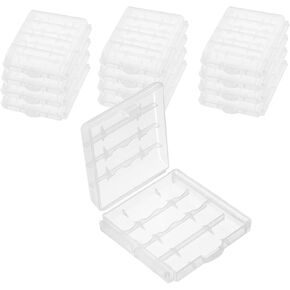 12pcs AAA Battery Storage Holder Box AA Case Battery Case