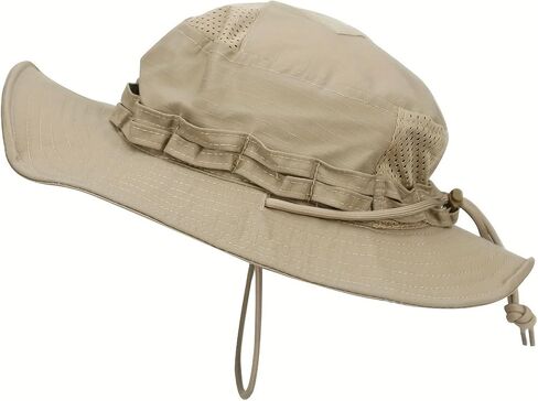 قبعات Sun Hat القبعات Boonie للرجال نساء الصيد صيد السفاري دلو قبعة قبعة الصيد في الهواء الطلق التخييم in Kuwait