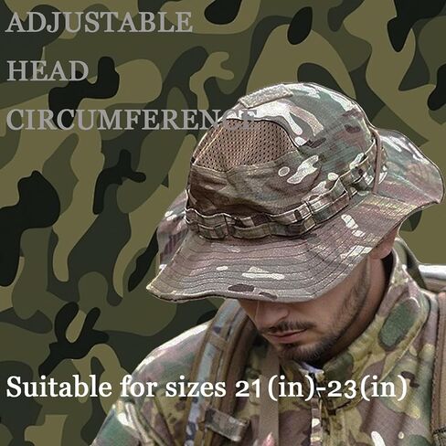 قبعات Sun Hat القبعات Boonie للرجال نساء الصيد صيد السفاري دلو قبعة قبعة الصيد في الهواء الطلق التخييم in Kuwait