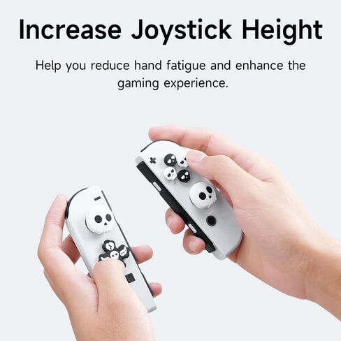 Cute Flower Switch Thumb Grip Caps Compatible with Nintendo Switch/OLED/Lite,Soft Silicone Cross D-Pad Button Caps Set,ABXY Key Buttons Joystick Cap Covers Accessories in Saudi Arabia