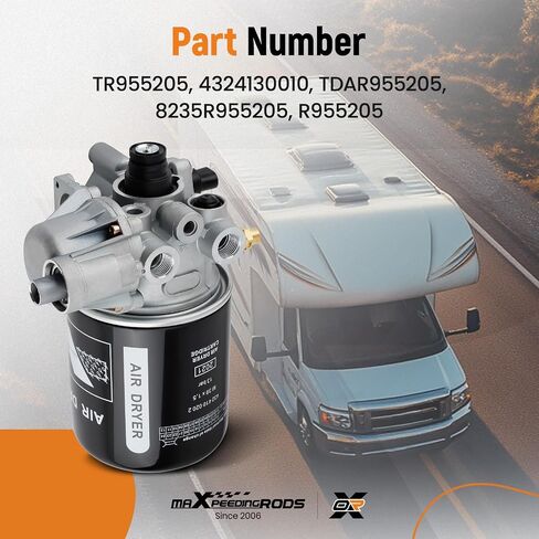جهاز تجفيف الهواء maXpeedingrods 4324711010 موفر 1200 Plus لـ Wab-co 4324701009، TR4324711010، TR4324711010 مجفف هواء للشاحنة in Saudi Arabia