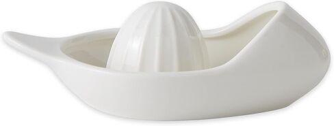 RSVP International Porcelain Kitchen Tool Collection, Citrus Juicer/Stainer, White in Saudi Arabia