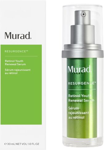 مصل تجديد شباب Murad Retinol - مصل الريتينول سريع المفعول للوجه والرقبة - يحسن بشكل واضح الخطوط والتجاعيد ، والجلد يبدو أكثر ثباتًا ويشعر بأنه أكثر سلاسة ولطيفة بما يكفي للاستخدام الليلي in Kuwait