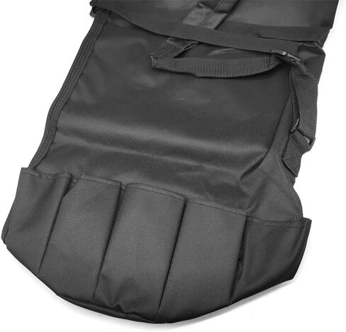 TOOLSAGE Fishing Rod Bag, Outdoor Fly Fishing Sleeve Reel Case Storage Fish Lures Gear Tackle Sea Fishing Rod Case Black Protector Bag with Shoulder Strap in Saudi Arabia