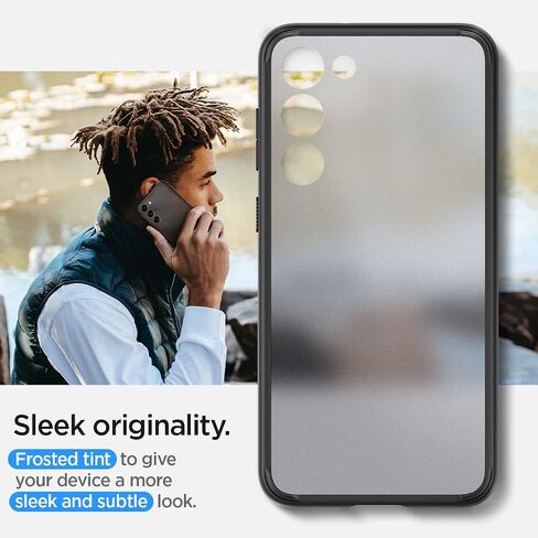 Spigen Ultra Hybrid Designed for Galaxy S23 Plus Case (2023) [Anti-Yellowing], [Military-Grade Protection] - Crystal Clear in Saudi Arabia