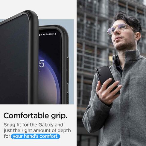 Spigen Ultra Hybrid Designed for Galaxy S23 Plus Case (2023) [Anti-Yellowing], [Military-Grade Protection] - Crystal Clear in Saudi Arabia