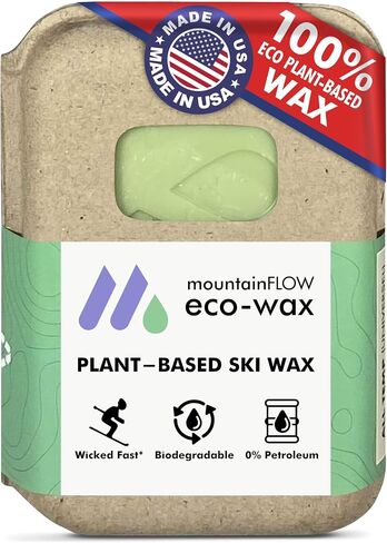 mountainFLOW Plant-Based, Biodegradable, Petroleum Free Ski/Snowboard Hot Wax in Saudi Arabia