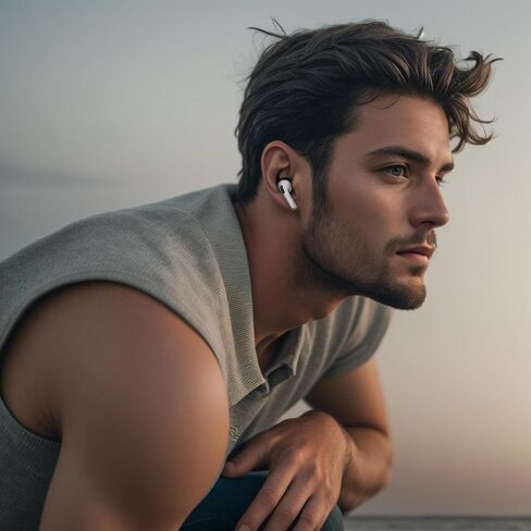 1 Pair Ear Hooks Covers for Apple AirPods Pro 1，Upgraded Anti-Slip Sports Ear Covers Accessories Compatible with AirPods Pro Generation 1 (Pink) in Saudi Arabia