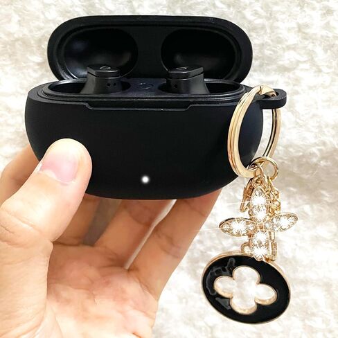Silicone Case Compatible with Beats Studio Buds Case with Keychain for Beats Studio Buds + (2023) / Beats Studio Wireless Earbuds (Green) in Saudi Arabia