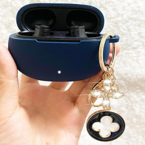 Silicone Case Compatible with Beats Studio Buds Case with Keychain for Beats Studio Buds + (2023) / Beats Studio Wireless Earbuds (Green) in Saudi Arabia