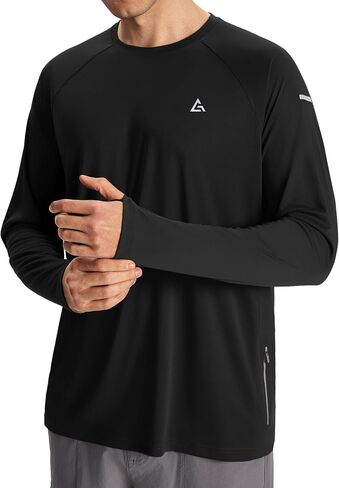 Men’s Sun Protection Shirts UPF 50+ Long Sleeve UV Shirt Rash Guard for Men Quick Dry Swim Fishing Beach Athletic in Saudi Arabia