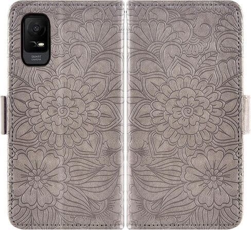 Asuwish Compatible with Metro TCL Ion X/Ion V/40Z Wallet Case and Tempered Glass Screen Protector Card Holder Stand Cell Accessories Leather Flip Phone Cover for IonX T430W IonV 2023 Women Men Blue in Saudi Arabia