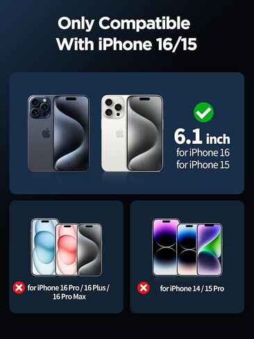 Compatible for iPhone 16 Pro Max Matte Screen Protector 6.9 inch, Anti Glare Anti Fingerprint Screen Protector Tempered Glass Easy Installation in Kuwait