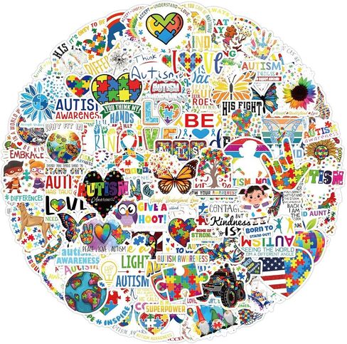 110pcs School Sugation Cittings for Notebook ، Cute Back to Schools ، Funny Vinyl Incals for students stuports Kids Planner Scrapbook Bottles Plake Bike Pike Skateboard Guitar (موضوع) in Saudi Arabia