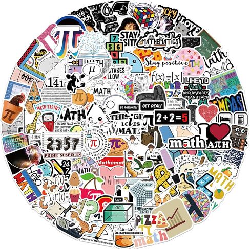 110pcs School Sugation Cittings for Notebook ، Cute Back to Schools ، Funny Vinyl Incals for students stuports Kids Planner Scrapbook Bottles Plake Bike Pike Skateboard Guitar (موضوع) in Saudi Arabia
