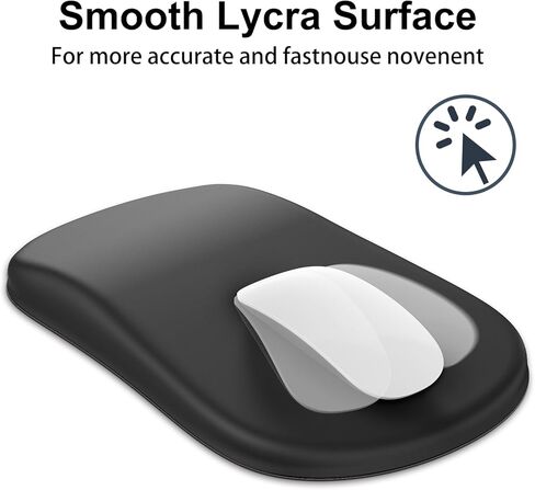 AKIT Mouse Pad with Wrist Rest Wrist Support, Memory Foam Mousepad&Unique Claw Shape Design Wrist Support, Non-Slip, Pain Relief Pads for Computer, Laptop, Office, Gaming, Gradient Green in Saudi Arabia