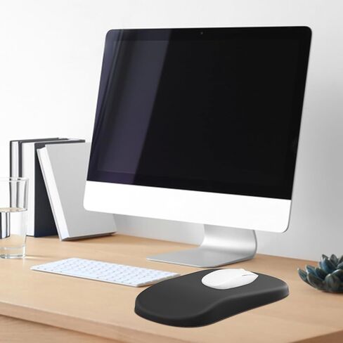 AKIT Mouse Pad with Wrist Rest Wrist Support, Memory Foam Mousepad&Unique Claw Shape Design Wrist Support, Non-Slip, Pain Relief Pads for Computer, Laptop, Office, Gaming, Gradient Green in Saudi Arabia