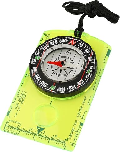Orienteering Compass, Wilderness Survival Compass for Kids- Magnetic Gear Set Navigation Map- Backpacking Camping Hunting Survival in Saudi Arabia