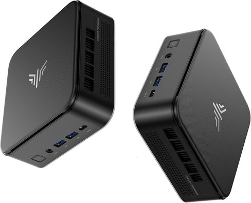 KAMRUI E3B Mini PC Ryzen, AMD Ryzen 7 5875U Mini Gaming PC(Beat 5825U/5800U, 8C/16T, Up to 4.5GHz), 32GB DDR 512GB SSD Mini PC Gaming, Dual LAN Support 4K@60Hz Triple Display WiFi6/BT5.2/DP1.4/USB3.2 in Saudi Arabia