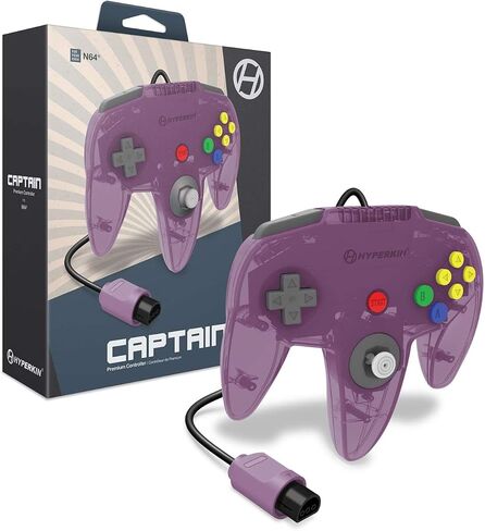 Hyperkin "Captain" Premium Controller for N64 (Gray) in Kuwait