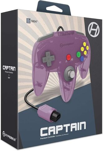 Hyperkin "Captain" Premium Controller for N64 (Gray) in Kuwait