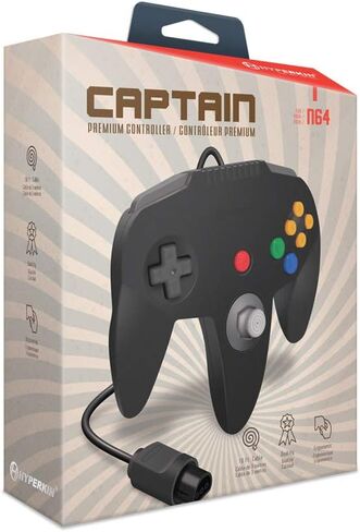 Hyperkin "Captain" Premium Controller for N64 (Gray) in Kuwait