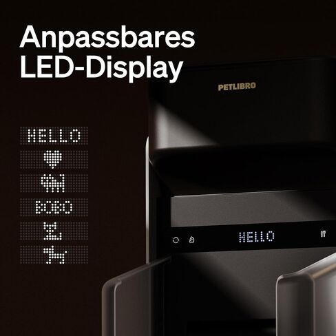 Petlibro RFID Automatic Cat Leeder ، 5G Wi-Fi Pet Leeder ، 3L Auto Cat Leeder Control مع علامة طوق الضوء و 6 حزم حقيبة غذائية للحيوانات الأليفة ، مغذيات تلقائية للقطط in Kuwait