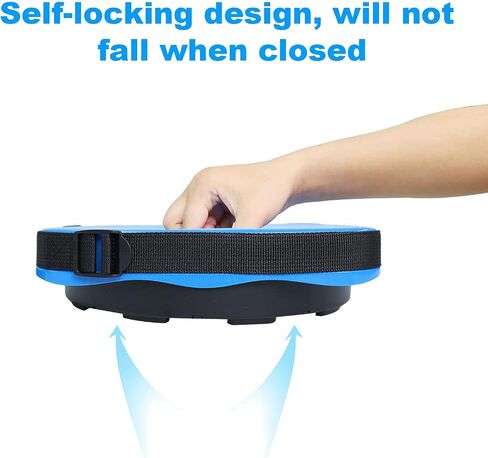 Arcwares Portable Charging Stool with Power Bank and USB Nightlight, Collapsible Retractable Folding Camping Stool Seat for Indoor Outdoor, 4400 mAh Charger for iPhone Android in Saudi Arabia