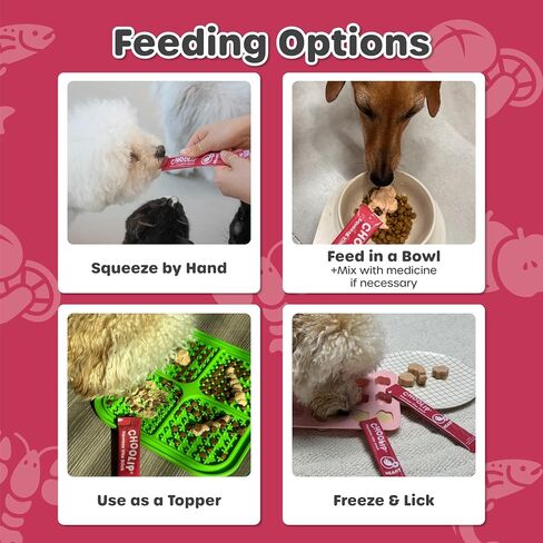 Squeeze Vita Stick Lickable Treats for Dogs & Cats. 7 Brain Support Sticks with Essential multivitamins. Soft and Tasty Paste for All Life Stages, Supporting Brain Health. Made in Korea in Kuwait