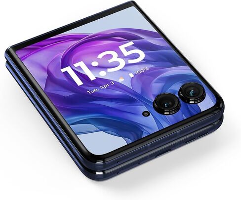 Motorola razr+ | 2024 | Unlocked | Made for US 12/256 | 50MP Camera | Midnight Blue (Renewed) in Saudi Arabia